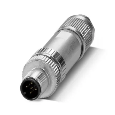 PHOENIX CONTACT SACC-M12MS-5PL SH DN 1424670 | M12 Rundsteckverbinder 5-polig | Stift | geschirmt | Push-Lock | IP67