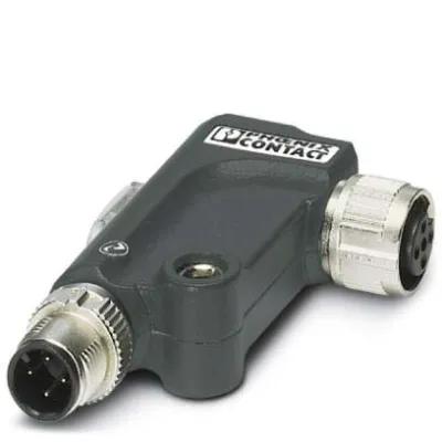 PHOENIX CONTACT I/O-Modul AXL E IOL AO1 U | IO-Link | Analog 0-10V | DC 24V | M12 gewinkelt | IP65/IP67