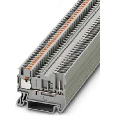 Phoenix Contact Durchgangsreihenklemme PT 2,5/1P 3210033 | Push-in Anschluss | 0,14–4 mm² | 24A | 500V | 5,2mm | grau