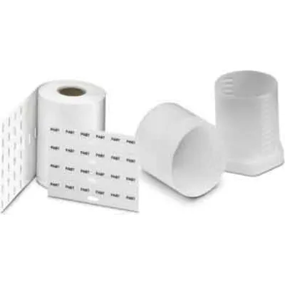 PHOENIX CONTACT Einsteckschild EMT (15X4)R 0817329 | Klemmenmarkierung | 15x4 mm | Rolle | unbedruckt | weiß