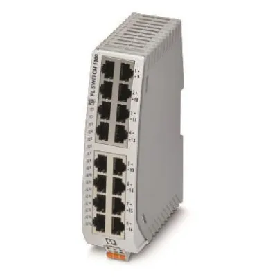 PHOENIX CONTACT FL SWITCH 1016N 1085255 | 16x RJ45 10/100 Mbps | unmanaged | Hutschiene | IP30