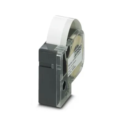 PHOENIX CONTACT Gewebeetikett MM-EMLC (EX18)R C1 WH/BK | selbstklebend | unbeschriftet | 6000x18 mm | halogenfrei