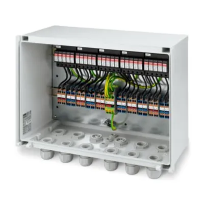 PHOENIX CONTACT Generatoranschlusskasten SOL-SC-2ST | DC-Stringbox 20-fach | 1000V DC | Typ 1/2 Überspannungsschutz