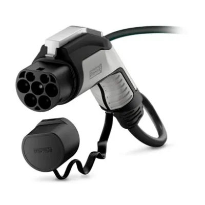 PHOENIX CONTACT AC-Ladeleitung EV-GBG3C-3AC32A-5,0M | Ladekabel Elektroauto 32A 3-phasig | GB/T | 5m | schwarz