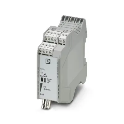 PHOENIX CONTACT LWL-Konverter PSI-MOS-RS485W2/FO 850 E | RS-485 | 2-Draht | BFOC | Multimode | 850 nm | 18–30 V DC