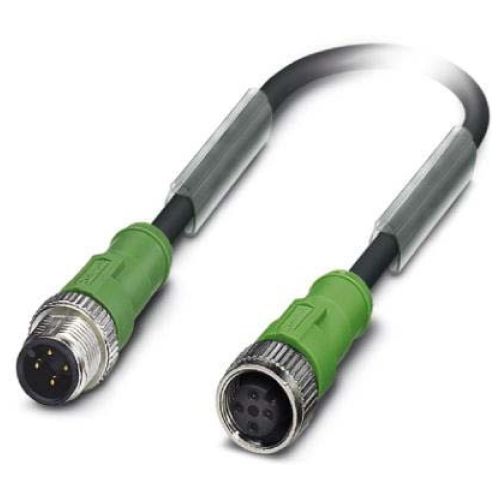 Bild: Phoenix Contact Sensor-/Aktor-Kabel SAC-4P-M12MS/ 3,0-PUR/M12FS halogenfrei