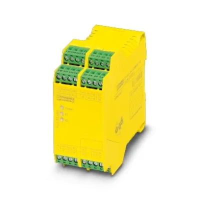 PHOENIX CONTACT Sicherheitsrelais PSR-SPP-24UC/ESAM4/8X1/1X2 | 24V AC/DC | 2-kanalig | 8 Schließer | SIL3 | PL e