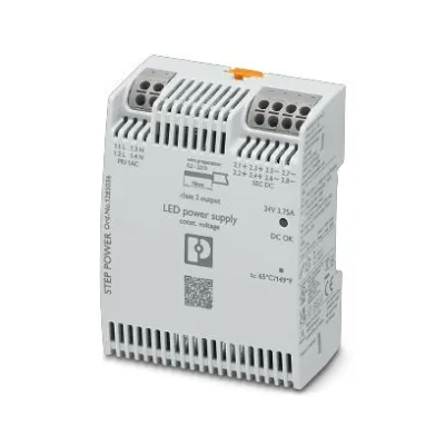 PHOENIX CONTACT STEP3-PS/1AC/24DC/3.75/PT/LED 1285036 | Hutschienen-Netzteil | 24V 3,75A | 90W | IP20