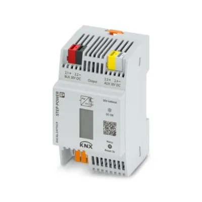 PHOENIX CONTACT STEP3-PS/1AC/KNX/640/LPT | KNX Netzteil 30V DC 640mA | Hutschiene | LED | IP20 | 3TE