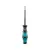 Bild: PHOENIX CONTACT Schraubendreher SZS 0,4x2,5 VDE 1205037 | Schlitz | isoliert 1000V | 2,5x0,4x80mm | 2-Komponenten-Griff