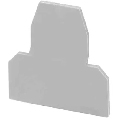 PHOENIX CONTACT Distanzplatte DP-MBKKB 2.5 | Abstandshalter für Reihenklemme | 62mm Länge | 2,5mm Breite | grau