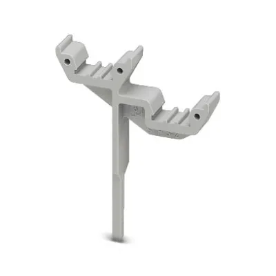 Phoenix | Doppelschildchenträger STP 5-2 | 0800967 | Klemmenmarkierung | einrastbar | 5 mm | grau | beschriftbar