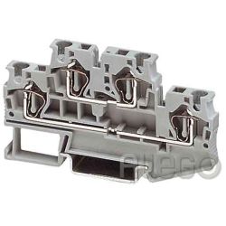 Phoenix Doppelstock-Zugfederklemme STTB 4 0,08-6mm² AWG:28-10  Zugfederanschluss