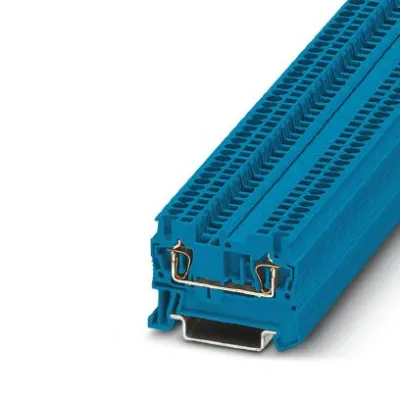 PHOENIX CONTACT Durchgangsklemme ST 1,5 BU | Reihenklemme 0,08-1,5 mm² | 17,5A | 500V | Zugfederanschluss | Blau
