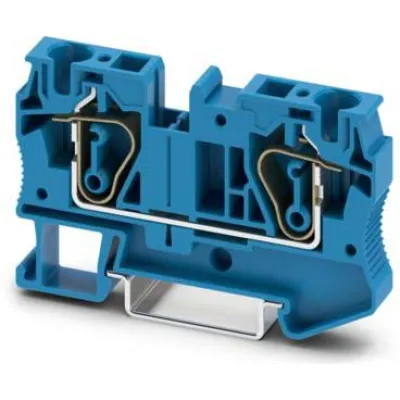 Phoenix Contact Durchgangsklemme ST 6 BU 3031490 | Zugfederanschluss | 0,2-10mm² | 41A | 1000V | Hutschiene | blau