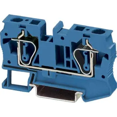Phoenix Contact Durchgangsklemme ST 6 BU 3031490 | Zugfederanschluss | 0,2-10mm² | 41A | 1000V | Hutschiene | blau