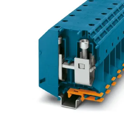 Phoenix Contact Hochstromklemme UKH 150 BU 3010123 | Schraubanschluss | 1000V | 309A | 35-150mm² | Hutschiene | blau