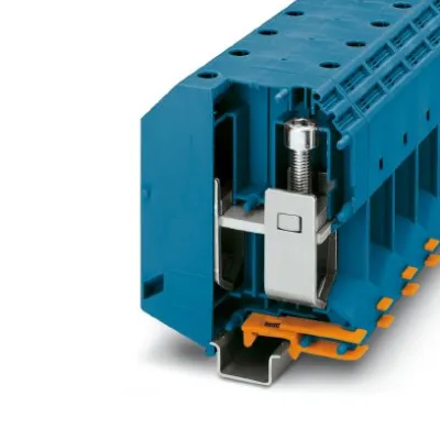 PHOENIX CONTACT Hochstrom-Durchgangsklemme UKH 240 BU 711852 | 70-240mm² | 415A | 1000V | 1-polig | blau