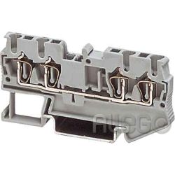 Phoenix Durchgangsklemme grau ST 1,5-QUATTRO 0,08-1,5mm² AWG:28-16 B:4,2mm, Zugf