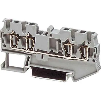 PHOENIX CONTACT Durchgangsklemme ST 1,5-QUATTRO | 3031186 | 500V 17,5A | 0,08–1,5mm² | 4 Anschlüsse | grau