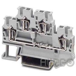 Phoenix Durchgangsklemme grau STTB 2,5 0,08-4mm² AWG:28-12 B:5,2mm Zugfederansch