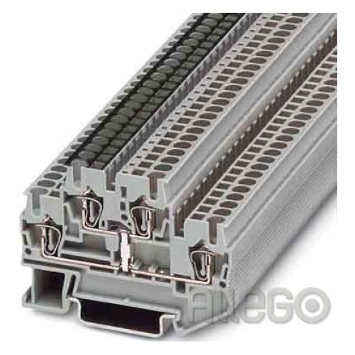 Bild: Phoenix Durchgangsklemme grau STTB 2,5-PV 0,08-4mm² AWG:28-12 B:5,2mm Zugfederan