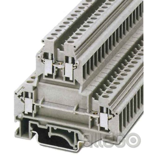 Bild: Phoenix Durchgangsklemme grau UKKB 5 0,2-4mm² AWG:24-12 B:6,2mm Schraubanschluss