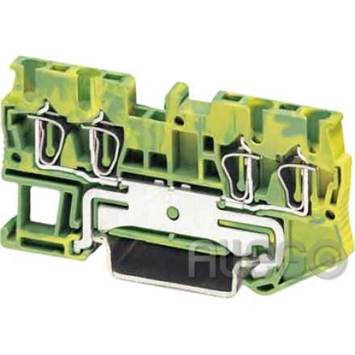 Bild: Phoenix Durchgangsklemme grün-gelb ST 1,5-QUATTRO-PE 0,08-1,5mm² AWG:28-16 B:4,2