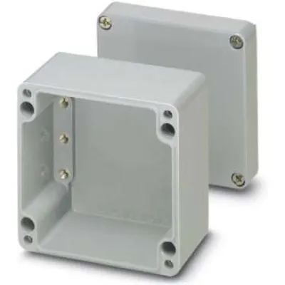 PHOENIX CONTACT Klemmenkasten 0899340 E PE A | IP66 | 75x110x75mm | Polyester glasfaserverstärkt | Grau