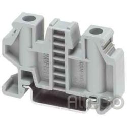 Phoenix Endhalter B:10mm grau E/UK-NS 35 für die Endabstützung von Doppelstock- 