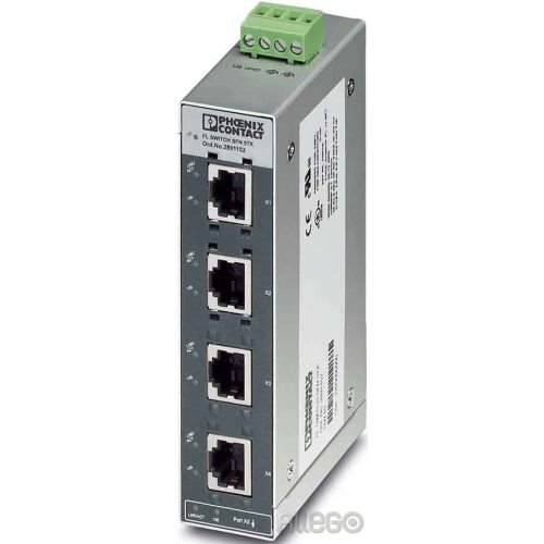 Bild: Phoenix FL SWITCH SFN 5TX Switch, 5 TP-RJ45-Ports
