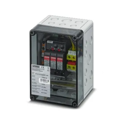 PHOENIX CONTACT Generatoranschlusskasten SOL-SC-1ST-0 | 1 String | Typ 2 Überspannungsschutz | 1000V DC | IP65
