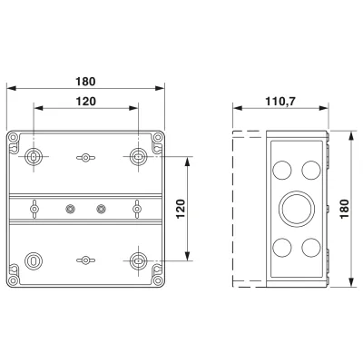 Phoenix Contact Generatoranschlusskasten SOL-SC-1ST-0-DC-2MPPT-2001 | 1000V DC | IP65 | Überspannungsschutz Typ 2
