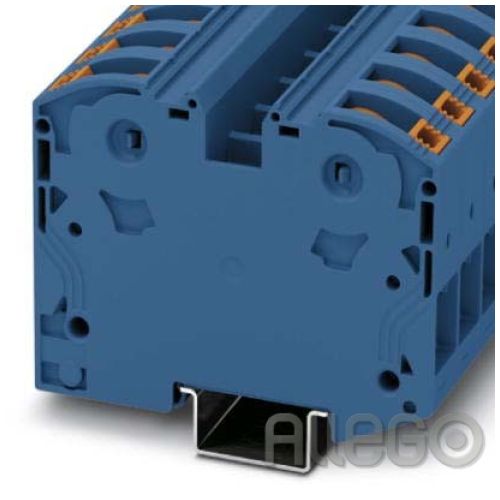 Bild: Phoenix Hochstromklemme blau PTPOWER 35 BU 6-35mm² AWG:10-2 B:16mm Push-in-Ansch