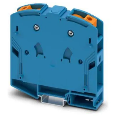 Phoenix Contact Hochstromklemme PTPOWER 50 BU | 10-70mm² | 150A | 1000V/1500V | Power-Turn | Hutschiene TH35 | blau