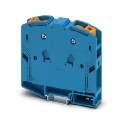 Phoenix Contact Hochstromklemme PTPOWER 50 BU | 10-70mm² | 150A | 1000V/1500V | Power-Turn | Hutschiene TH35 | blau