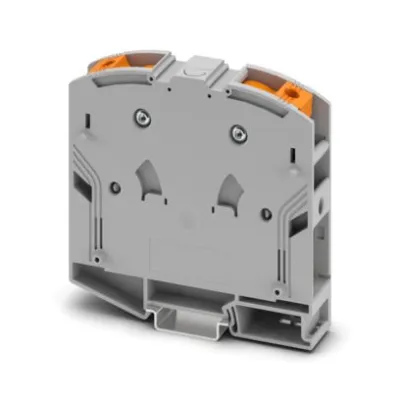 Phoenix Contact Hochstromklemme PTPOWER 50 3260050 | 10-70mm² | 150A | 1000V | Power-Turn-Anschluss | Hutschiene | grau