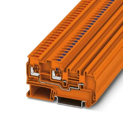 PHOENIX CONTACT PTIO-IN 2,5/3 OG | Reihenklemme | Push-in | 0,2–4mm² | 250V | 20A | orange