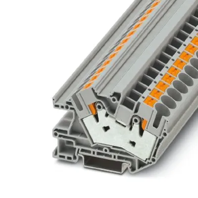 Phoenix Contact Installationsklemme PTI 16/S 3214029 | Push-in | 0,5–16 mm² | 76A | 500V | Hutschiene TH35 | grau