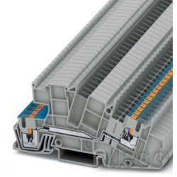 Phoenix Installationsetagenklemme PTI 2,5-N 0,14-4mm² AWG: 26-12 B:10mm grau/bla