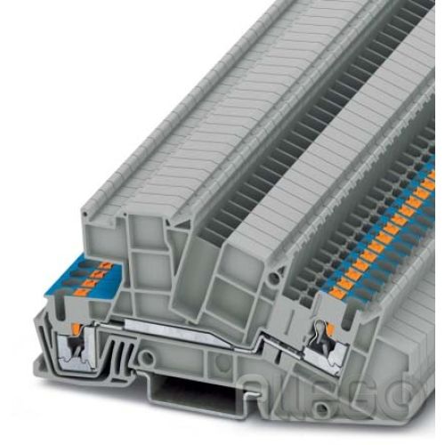 Bild: Phoenix Installationsetagenklemme PTI 2,5-N 0,14-4mm² AWG: 26-12 B:10mm grau/bla