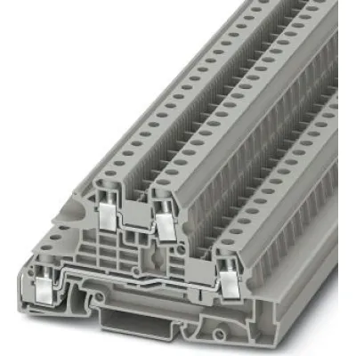 PHOENIX CONTACT Installationsetagenklemme UTI 6-L/L | 2-polig | Schraubanschluss | 0,2-10 mm² | 400 V | grau