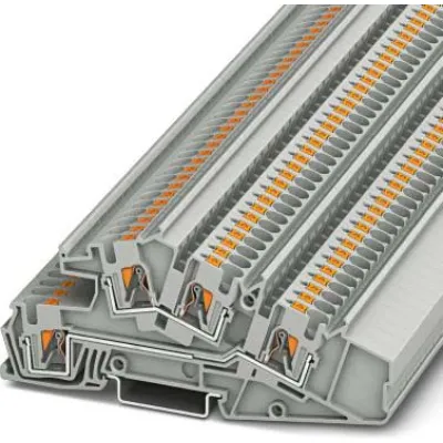 Phoenix Contact PTI 4-L/L 3214052 Installationsetagenklemme | 0,2-6mm² | 2-polig | 28A | 400V | Push-in | grau