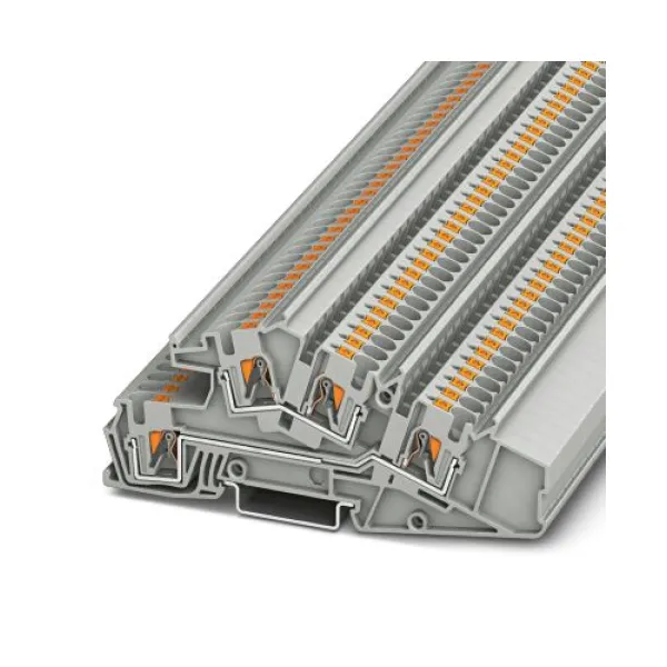 Phoenix Contact PTI 4-L/L 3214052 Installationsetagenklemme | 0,2-6mm² | 2-polig | 28A | 400V | Push-in | grau