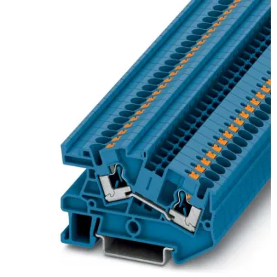 PHOENIX CONTACT PTI 4 BU | 3213971 | Reihenklemme | Push-in | 0,2–6mm² | 32A | 800V | Hutschiene | blau
