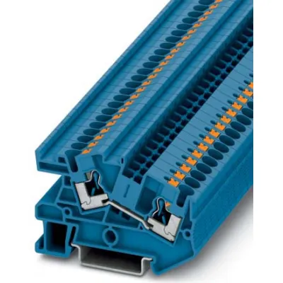 PHOENIX CONTACT PTI 4 BU | 3213971 | Reihenklemme | Push-in | 0,2–6mm² | 32A | 800V | Hutschiene | blau