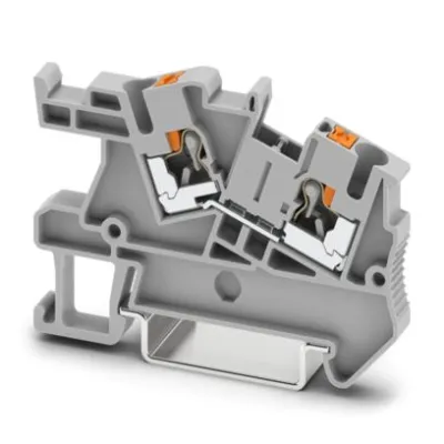 Phoenix Contact Installationsklemme PTI 2,5 | Reihenklemme | Push-in-Anschluss | 0,14–4 mm² | 800 V | 24 A | grau