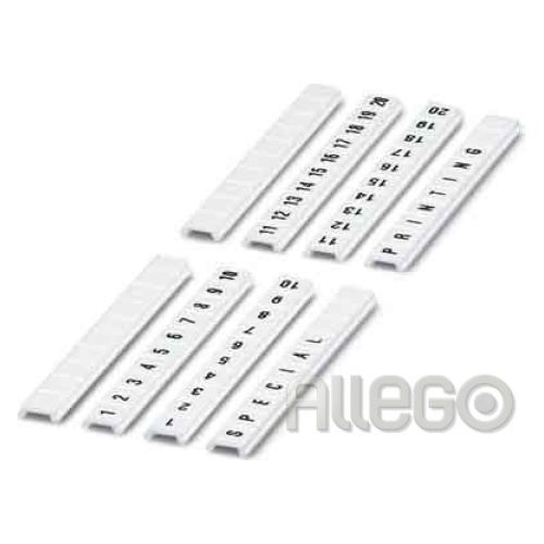 Bild: Phoenix Klemmenmarkierung Zackband flach ZBF5 LGS Fortl. Zahlen 141-150 10teilig