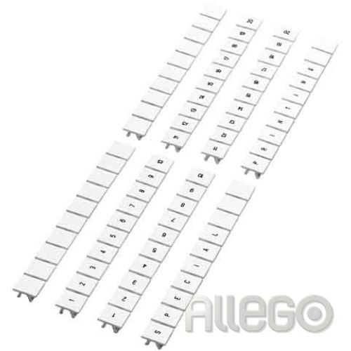 Bild: Phoenix Klemmenmarkierung Zackband ZB4 LGS Fortl. Zahlen 31-40 10teilig, längs b