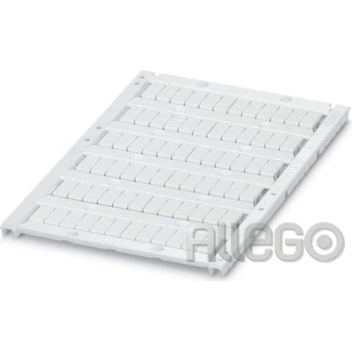 Bild: Phoenix Marker für Klemmen Matte weiß UCT-TM 5 unbeschriftet Klemm-B:5,2mm Verra